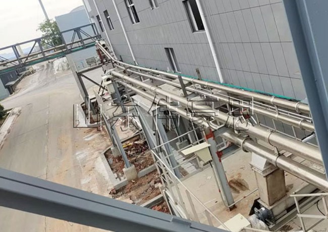 小苏打管链式输送机 粉料管链输送机