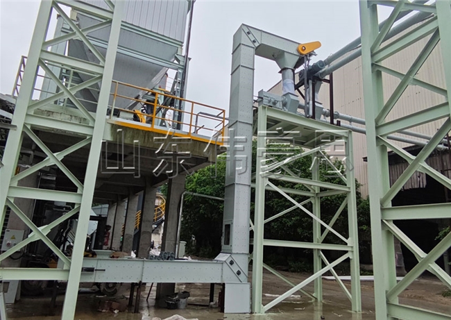 不锈钢渣粉斗式提升机