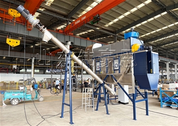 化工料自动拆包机+螺旋输送机