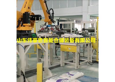 粮食行业为什么选择全自动码垛机？