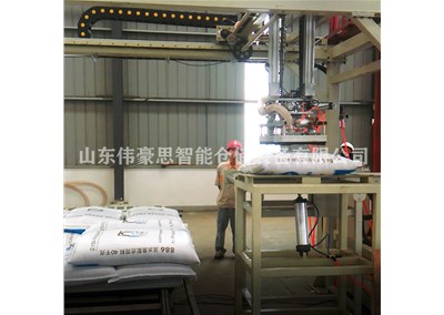 为什么越来越多的企业选择滑石粉全自动拆垛机？
