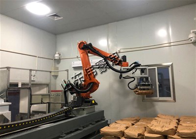 袋料全自动拆垛机 机器人拆垛拆包系统