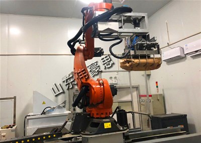 分析饲料复合肥码垛机器人的工艺流程