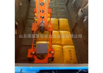 袋装谷糠全自动装车机运用的智能技术