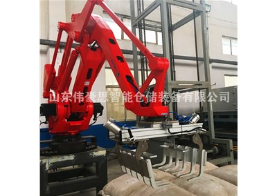 硅灰全自动码垛机 机械手码垛机成套设备