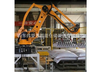金属盐全自动动码垛机器人对企业生产的意义