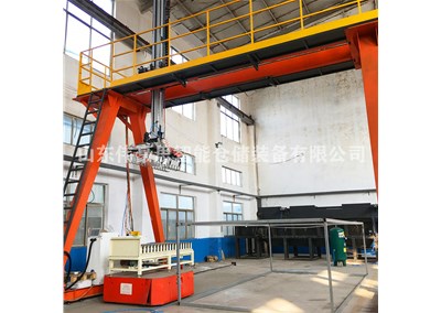 塑料颗粒桁架式装车机 25KG袋料全自动装车设备