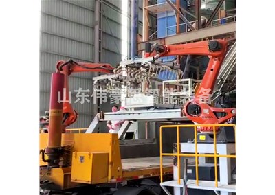 简述钙肥自动装车机器人的工作步骤