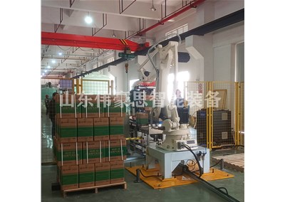 水果箱机器人码垛机 码垛机械手工作流程