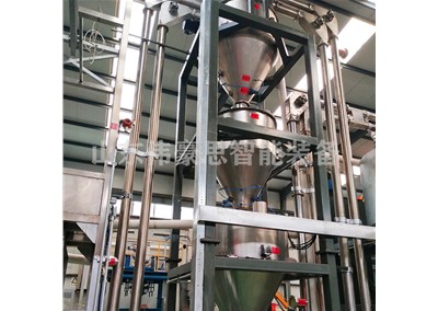 氢氧化铝管链输送机 粉料管链上料机实拍