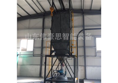 橡胶粉吨袋全自动拆袋机 全密闭吨包卸料设备现场