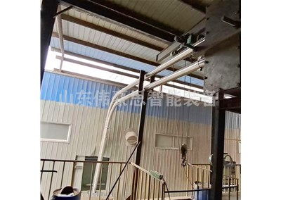 石墨粉管链式输送机 管链粉料输送设备现场
