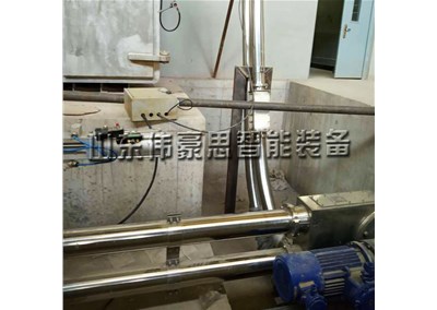 石膏粉料管链输送机 粉体管链输送系统方案