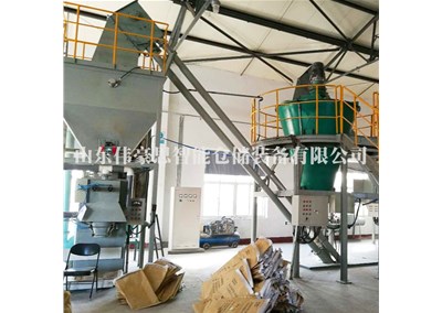 滑石粉管链上料设备 管式输送机客户现场
