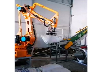25KG小苏打拆垛机械手的操作步骤