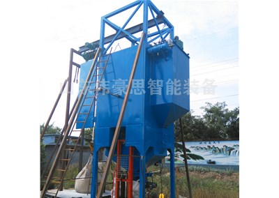 石粉无尘吨包卸料机 吨袋拆包设备工作视频