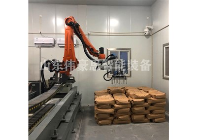 PVC粉自动拆垛机器人 拆垛机械手工作步骤