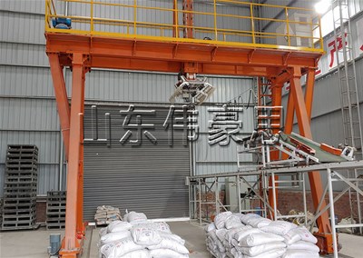 稻壳粉全自动装车机 桁架式装车机操作流程