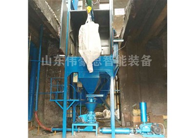 胶粉吨袋拆袋设备的工作模式介绍