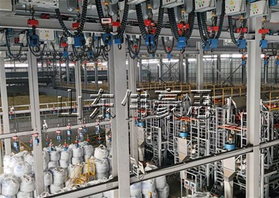 锂电行业吨包破包机 全自动吨袋卸料站流程