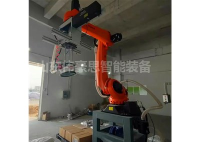 稀土粉自动拆垛拆包线 拆垛机器人作业现场
