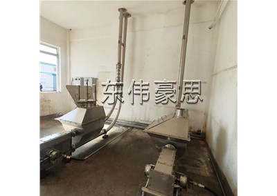硅酸盐管链式输送机 可搭配人工投料站