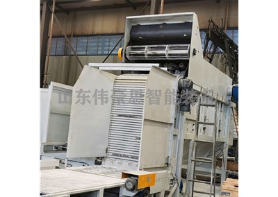石灰石粉翻垛式拆袋机 全自动拆包卸料机展示