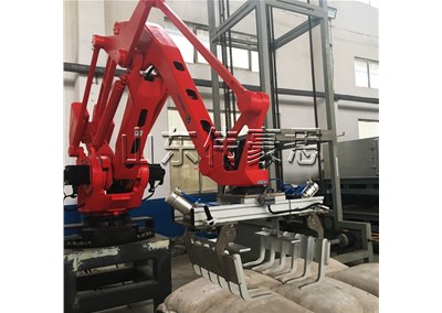 氧化铝全自动码垛机 机械手码垛机运作流程