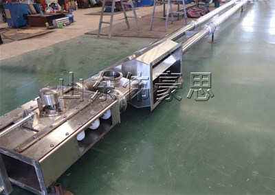 干粉管链式输送机 粉料管链输送系统方案
