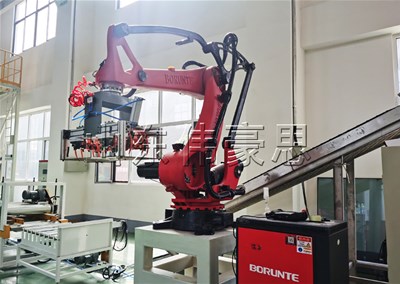 滑石粉拆包机器人 全自动破袋机工作现场