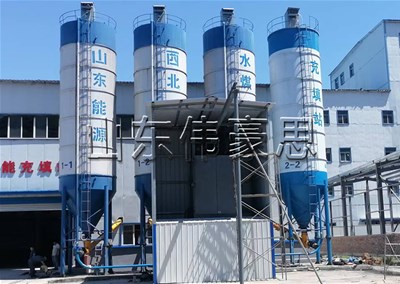 干混砂浆自动吨袋拆袋机 吨包破包机工作流程
