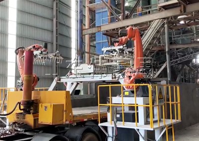 水泥全自动装车机器人 50KG袋料机械手装车机