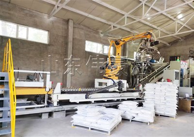 堵漏粉机械手自动拆包机 全自动拆垛拆袋机器人