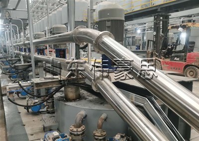 氯化铵管链式输送机 管链输送系统方案