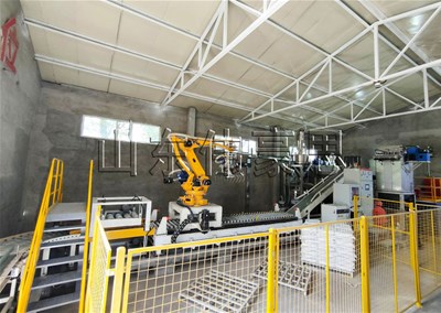碳铵肥料拆包机器人 全自动破袋机非标定制