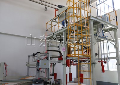 磷酸盐全自动吨袋包装机的工作过程