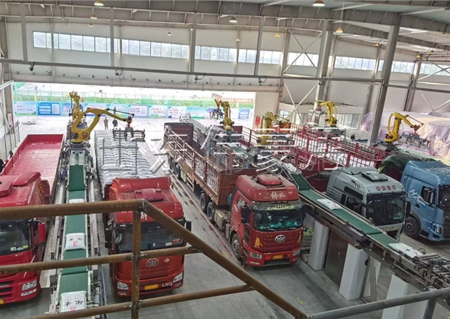 双机器人全自动装车机